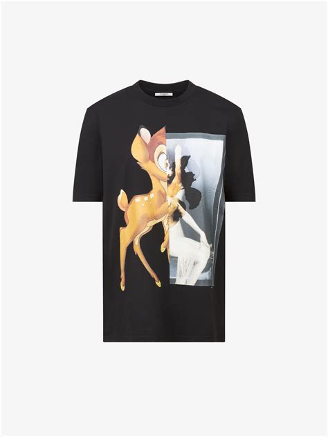 givenchy bambi printed t-shirt|Givenchy purses.